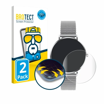 Parte frontal de un envase de producto con el logotipo de la marca BROTECT. Al lado se muestra el dispositivo Pireware Amory 5