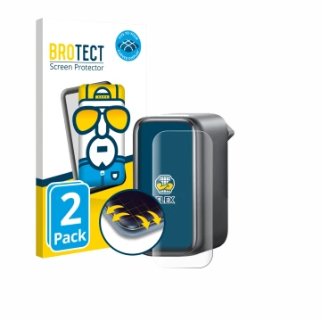 Parte frontal de un envase de producto con el logotipo de la marca BROTECT. Al lado se muestra el dispositivo Anker A2697 140W