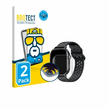 Parte frontal de un envase de producto con el logotipo de la marca BROTECT. Al lado se muestra el dispositivo Jugeman P131 2.0