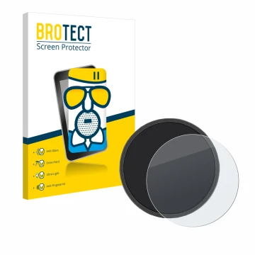 Parte frontal de un envase de producto con el logotipo de la marca BROTECT. Al lado se muestra el dispositivo Beeline Moto con