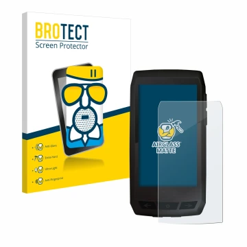 Parte frontal de un envase de producto con el logotipo de la marca BROTECT. Al lado se muestra el dispositivo Ciclo Navic 400 