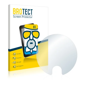 Parte frontal de un envase de producto con el logotipo de la marca BROTECT. Al lado se muestra el dispositivo Dyson V11 Absolu