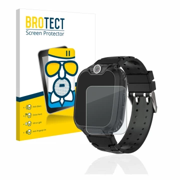 Parte frontal de un envase de producto con el logotipo de la marca BROTECT. Al lado se muestra el dispositivo Pthtechus G-612 