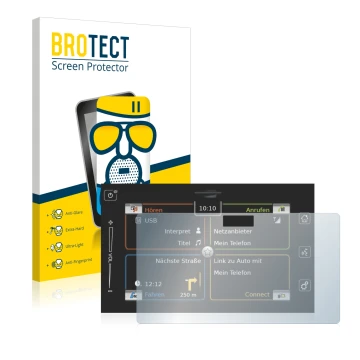 Parte frontal de un envase de producto con el logotipo de la marca BROTECT. Al lado se muestra el dispositivo Bosch Suzuki Vit