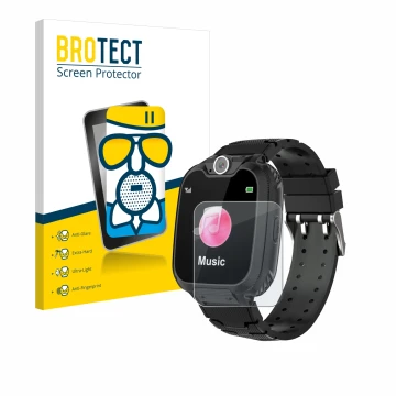 Parte frontal de un envase de producto con el logotipo de la marca BROTECT. Al lado se muestra el dispositivo Auburet ETX001 c