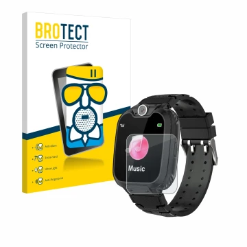 Parte frontal de un envase de producto con el logotipo de la marca BROTECT. Al lado se muestra el dispositivo Pthtechus S12 co