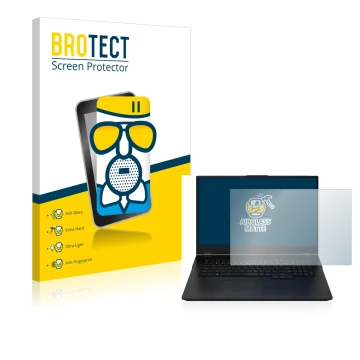 Parte frontal de un envase de producto con el logotipo de la marca BROTECT. Al lado se muestra el dispositivo Zenec Z-E2055 co