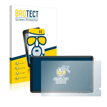 Parte frontal de un envase de producto con el logotipo de la marca BROTECT. Al lado se muestra el dispositivo Pritom L8 con su