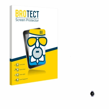 Parte frontal de un envase de producto con el logotipo de la marca BROTECT. Al lado se muestra el dispositivo Samsung Galaxy W