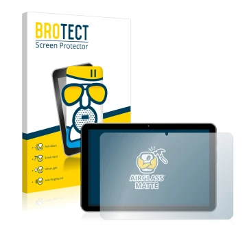 Parte frontal de un envase de producto con el logotipo de la marca BROTECT. Al lado se muestra el dispositivo Peaq PET 1008 co