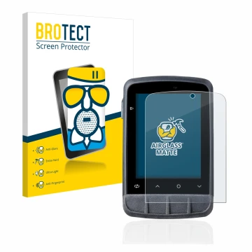 Parte frontal de un envase de producto con el logotipo de la marca BROTECT. Al lado se muestra el dispositivo Giant Dash L200 