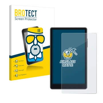 Parte frontal de un envase de producto con el logotipo de la marca BROTECT. Al lado se muestra el dispositivo Keystone 3 Pro c