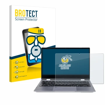 Parte frontal de un envase de producto con el logotipo de la marca BROTECT. Al lado se muestra el dispositivo Wortmann Terra M