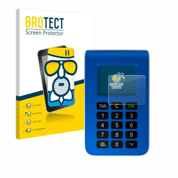 Parte frontal de un envase de producto con el logotipo de la marca BROTECT. Al lado se muestra el dispositivo REINER SCT tanJa