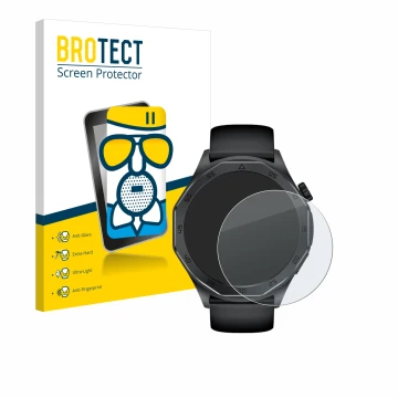 Parte frontal de un envase de producto con el logotipo de la marca BROTECT. Al lado se muestra el dispositivo Kardena Care Pro