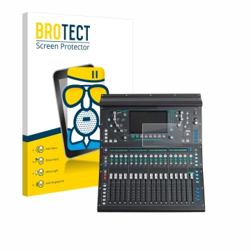 Parte frontal de un envase de producto con el logotipo de la marca BROTECT. Al lado se muestra el dispositivo Allen&Heat SQ5 c