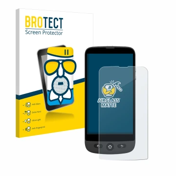 Parte frontal de un envase de producto con el logotipo de la marca BROTECT. Al lado se muestra el dispositivo Swissvoice S510-