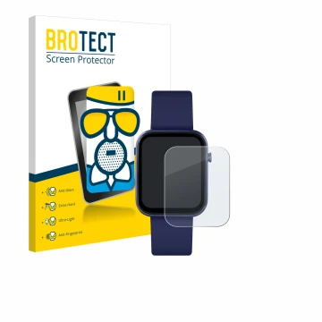 Parte frontal de un envase de producto con el logotipo de la marca BROTECT. Al lado se muestra el dispositivo Reflex Active Se