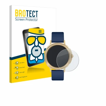 Parte frontal de un envase de producto con el logotipo de la marca BROTECT. Al lado se muestra el dispositivo Reflex Active Se