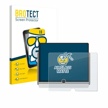 Parte frontal de un envase de producto con el logotipo de la marca BROTECT. Al lado se muestra el dispositivo Lexus LBX 2024 c