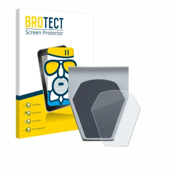 Parte frontal de un envase de producto con el logotipo de la marca BROTECT. Al lado se muestra el dispositivo Epowerfun ePF-PU