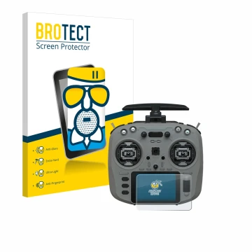 Parte frontal de un envase de producto con el logotipo de la marca BROTECT. Al lado se muestra el dispositivo Jumper T15 con s