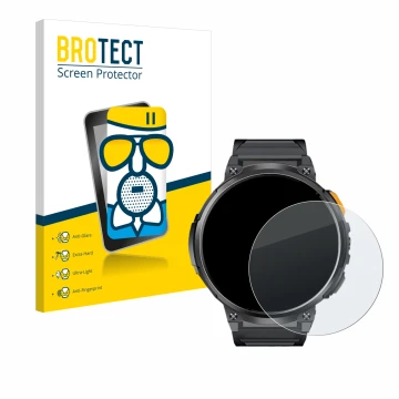Parte frontal de un envase de producto con el logotipo de la marca BROTECT. Al lado se muestra el dispositivo Dremac FV6-A 1.8