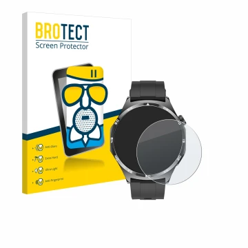 Parte frontal de un envase de producto con el logotipo de la marca BROTECT. Al lado se muestra el dispositivo Marsyu MT300 1.4