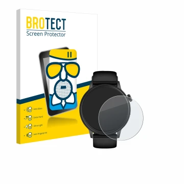 Parte frontal de un envase de producto con el logotipo de la marca BROTECT. Al lado se muestra el dispositivo YYKY ET470 1.4