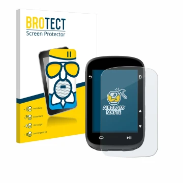 Parte frontal de un envase de producto con el logotipo de la marca BROTECT. Al lado se muestra el dispositivo CooSpo CS500 con
