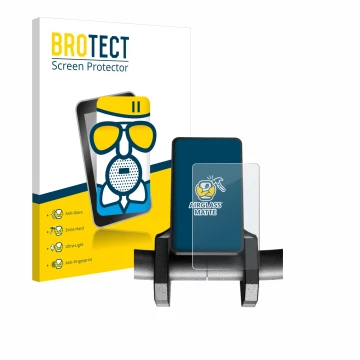 Parte frontal de un envase de producto con el logotipo de la marca BROTECT. Al lado se muestra el dispositivo Joyor S10-S V1 c