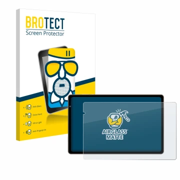 Parte frontal de un envase de producto con el logotipo de la marca BROTECT. Al lado se muestra el dispositivo Biegedy B22 10