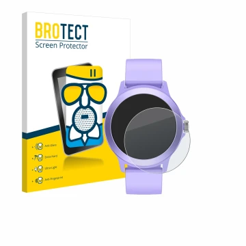 Parte frontal de un envase de producto con el logotipo de la marca BROTECT. Al lado se muestra el dispositivo SPC Smartee Duo 