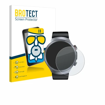 Parte frontal de un envase de producto con el logotipo de la marca BROTECT. Al lado se muestra el dispositivo Knauermann Pro 3