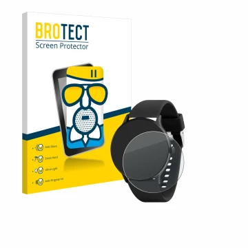 Parte frontal de un envase de producto con el logotipo de la marca BROTECT. Al lado se muestra el dispositivo Reflex Active Se