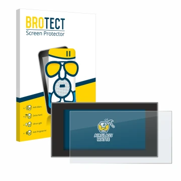 Parte frontal de un envase de producto con el logotipo de la marca BROTECT. Al lado se muestra el dispositivo Audi A4 Avant (2