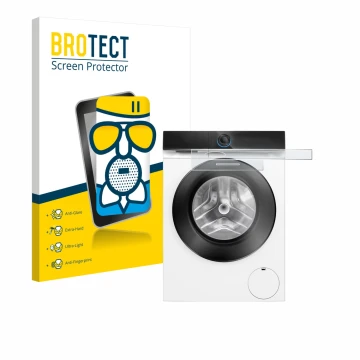 Parte frontal de un envase de producto con el logotipo de la marca BROTECT. Al lado se muestra el dispositivo Siemens WG56B204