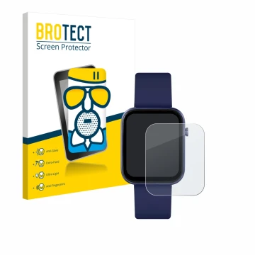 Parte frontal de un envase de producto con el logotipo de la marca BROTECT. Al lado se muestra el dispositivo Reflex Active Se