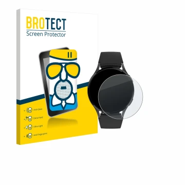 Parte frontal de un envase de producto con el logotipo de la marca BROTECT. Al lado se muestra el dispositivo Levowatch EDGY c