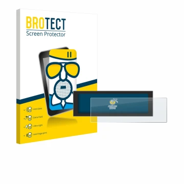 Parte frontal de un envase de producto con el logotipo de la marca BROTECT. Al lado se muestra el dispositivo EcoFlow DELTA 3 