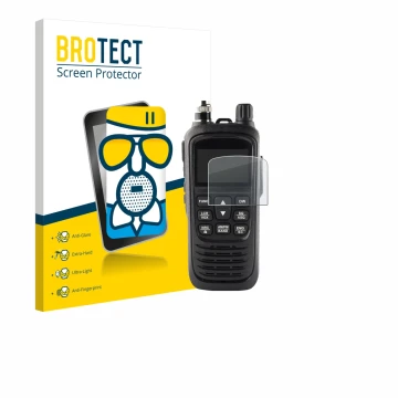 Parte frontal de un envase de producto con el logotipo de la marca BROTECT. Al lado se muestra el dispositivo Jopix CB-514 Plu