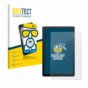 Parte frontal de un envase de producto con el logotipo de la marca BROTECT. Al lado se muestra el dispositivo Whitedeer G13 co