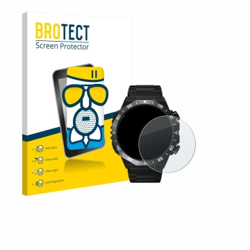 Parte frontal de un envase de producto con el logotipo de la marca BROTECT. Al lado se muestra el dispositivo HOIFA S11 1.39