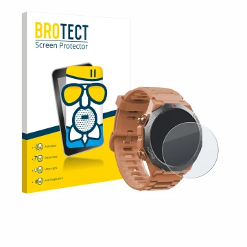 Parte frontal de un envase de producto con el logotipo de la marca BROTECT. Al lado se muestra el dispositivo Qecnato S10 1.39