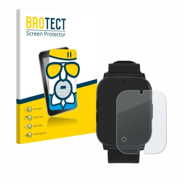 Parte frontal de un envase de producto con el logotipo de la marca BROTECT. Al lado se muestra el dispositivo NikuTRAX NC83S c