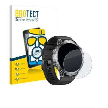 Parte frontal de un envase de producto con el logotipo de la marca BROTECT. Al lado se muestra el dispositivo LIGE EF13 1.85