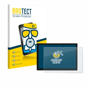 Parte frontal de un envase de producto con el logotipo de la marca BROTECT. Al lado se muestra el dispositivo Antemper D115 10