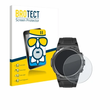 Parte frontal de un envase de producto con el logotipo de la marca BROTECT. Al lado se muestra el dispositivo Gard Pro Ultra 3
