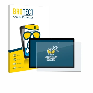 Parte frontal de un envase de producto con el logotipo de la marca BROTECT. Al lado se muestra el dispositivo Foruser U310-EEA