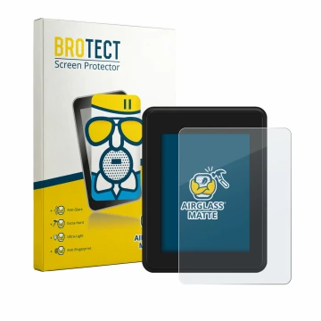 Parte frontal de un envase de producto con el logotipo de la marca BROTECT. Al lado se muestra el dispositivo Neodrives simply